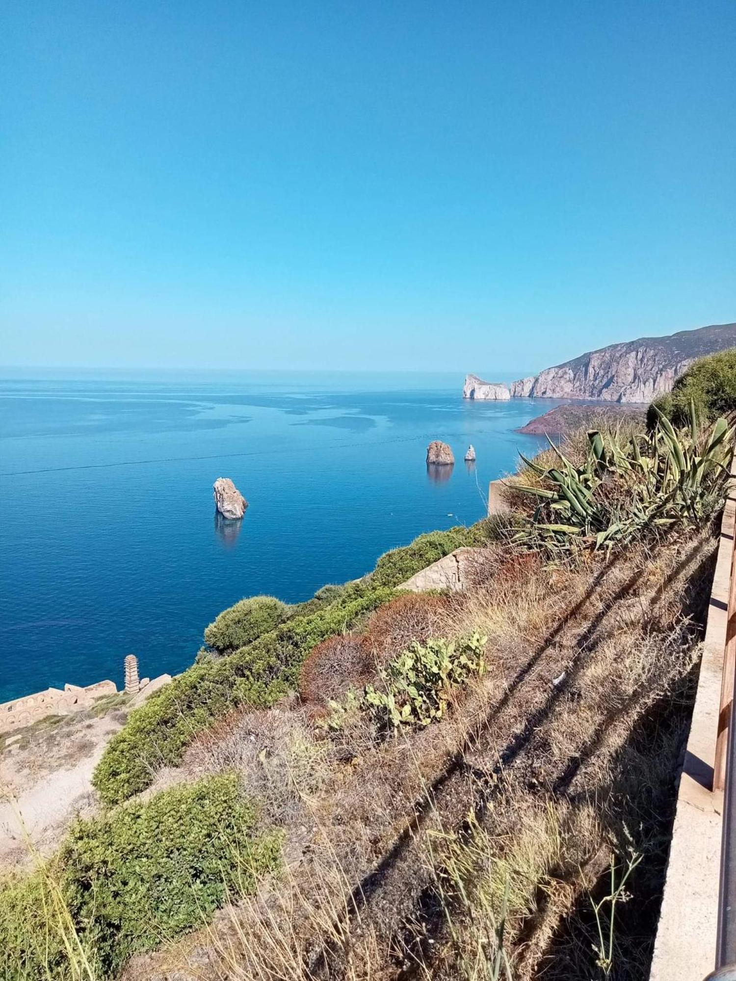 Nebida La Perla E Le Conchiglie Tanca Piras Vista Mare 빌라 외부 사진
