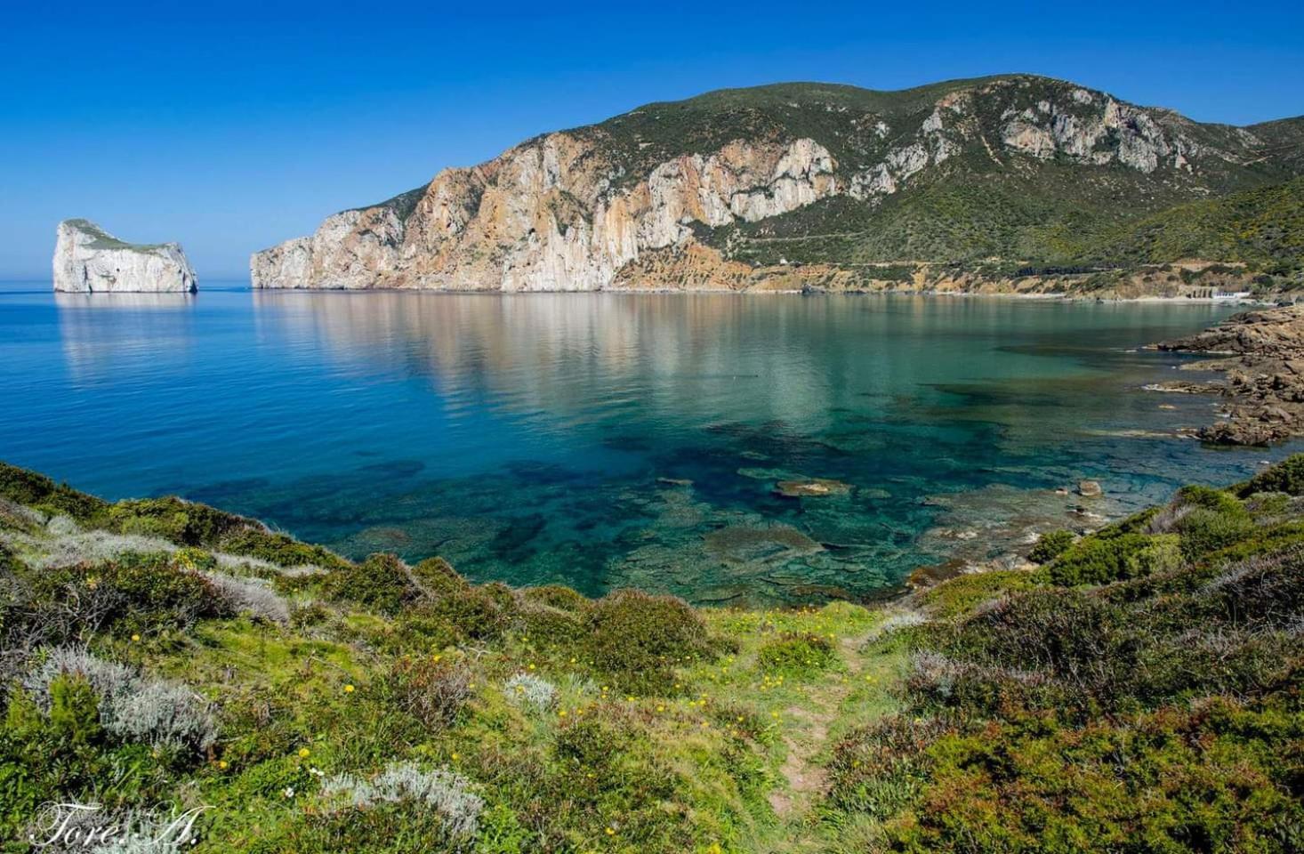 Nebida La Perla E Le Conchiglie Tanca Piras Vista Mare 빌라 외부 사진